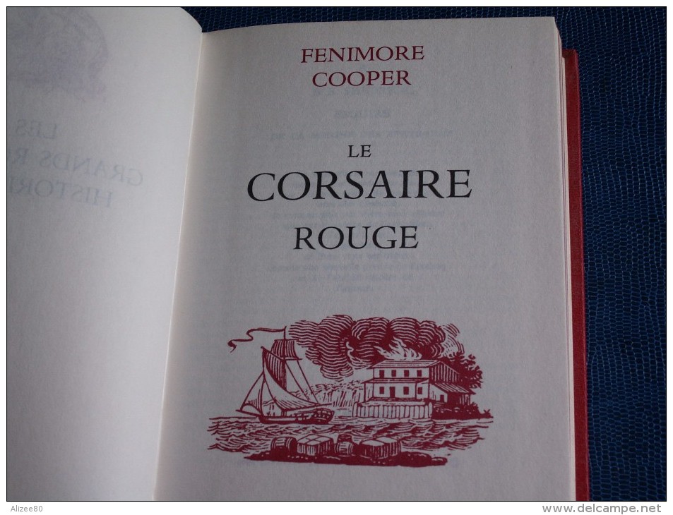 ""  LE  CORSAIRE  ROUGE  //  1969 - éditions De Crémille - 322 Pages  "" - Divertissement