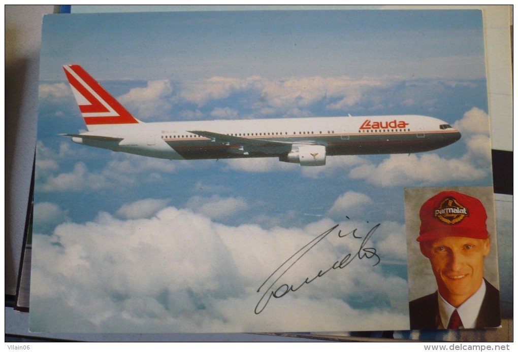 AIRLINES ISSUE / CARTE COMPAGNIE     LAUDA  AIR   B 767 - 1946-....: Moderne