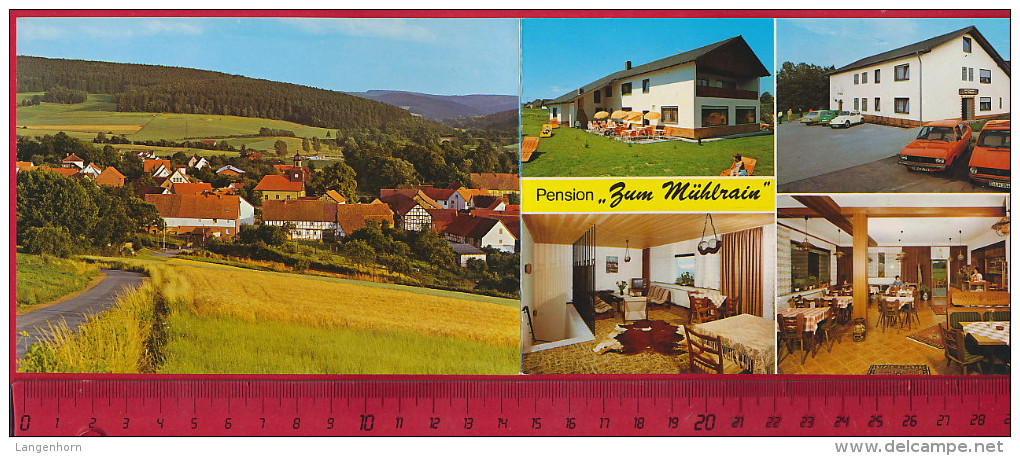 Klappkarte ´Knüllwald´ Bei Homberg (Schwalm-Eder-Kreis) ~ 1975 - Homberg