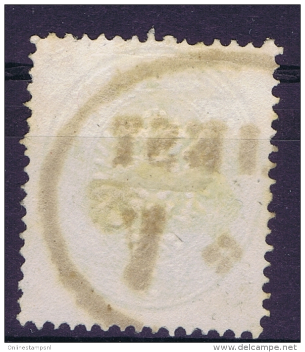 Austria: Mi Nr 25 A    Gebraucht/used/obl. 1861 Cancel Triest - Oblitérés