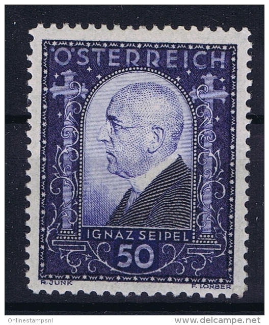 Austria Mi Nr  544  MNH/** Sans Charnière  Postfrisch  1932 - Neufs