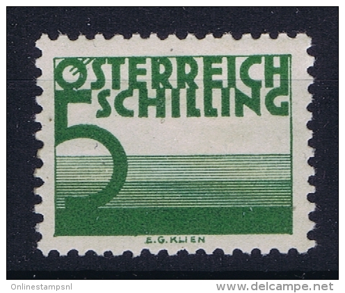 Austria Mi Nr  157MH/* Falz.  1925 - Taxe
