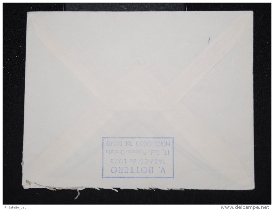 MONACO - Lot de 6 enveloppes période 1947/59 - A voir - Lot P12425