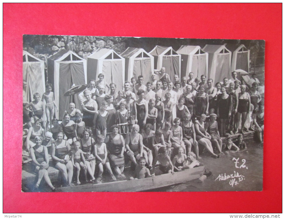 1925 Abbazia , Opatija , Swimmers On The Beach - Croatie