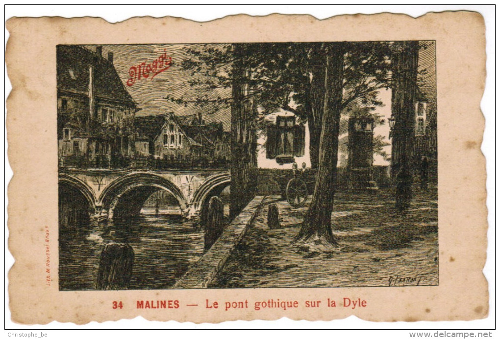 Mechelen, Malines; Le Pont Gothique Sur La Dyle (pk24989) - Mechelen