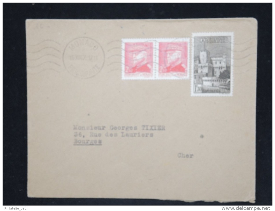 MONACO - Enveloppe Pour La France En 1947 - A Voir - Lot P12468 - Lettres & Documents