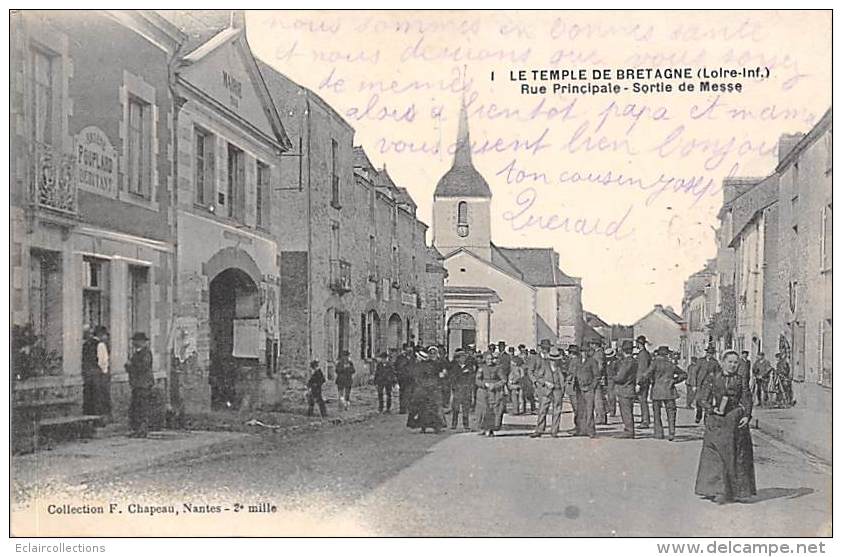 Le Temple De Bretagne    44      Sortie De Messe - Sonstige & Ohne Zuordnung