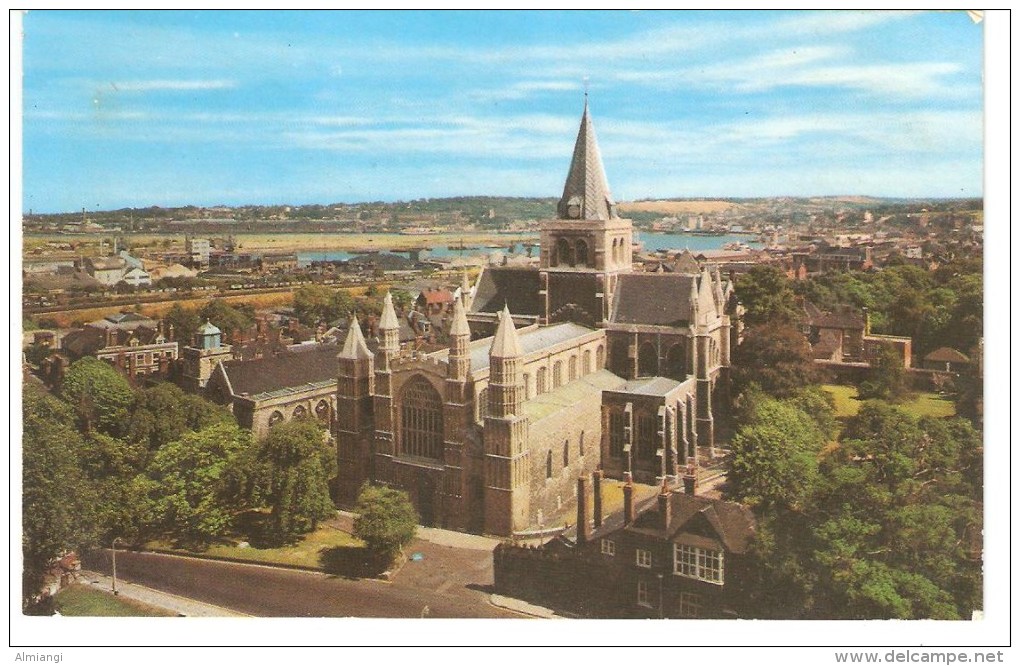 ROCHESTER - Cathedral From The Castle - Rochester