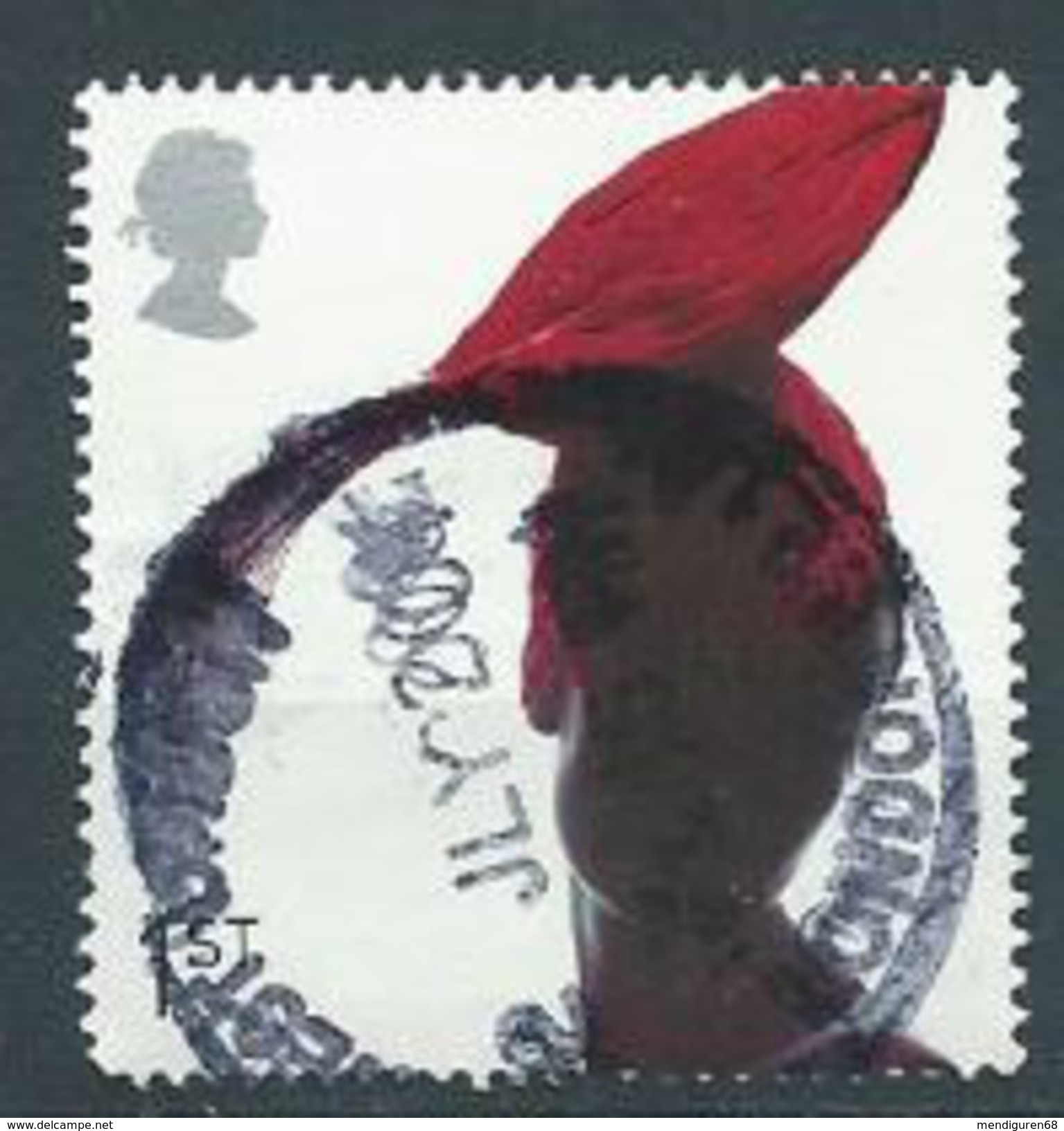 GB 2001 Fabulous Hats: Toque Hat By Pip Hackett  1st  SG 2216 SC 1977 MI 1938 YV 2258 - Gebruikt