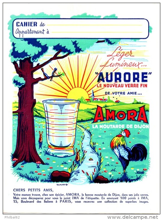 Protège-cahier Amora. Verso, Tables Addition Et Multiplication. - Protège-cahiers