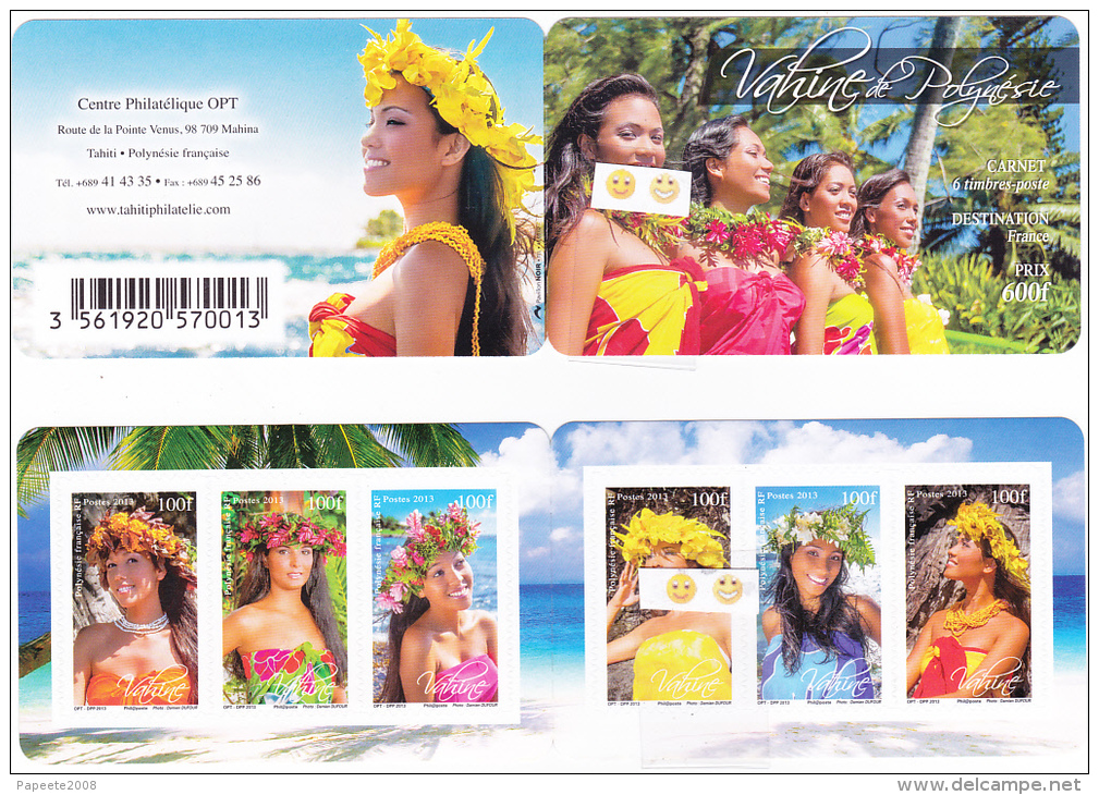 Polynésie Française / Tahiti - Epoges De Mer - Carnet De 6 Timbres - Neufs - Sonstige & Ohne Zuordnung