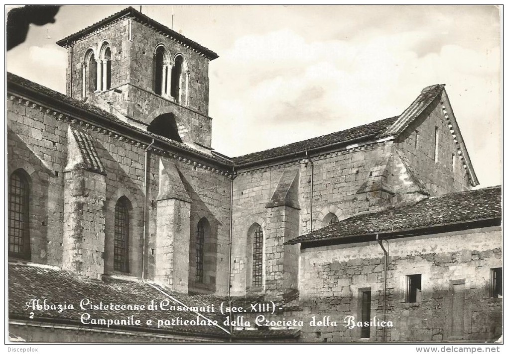 Y1868 Veroli (Frosinone) - Abbazia Cistercense Di Casamari - Campanile Crociera Della Basilica / Viaggiata 1968 - Altri & Non Classificati