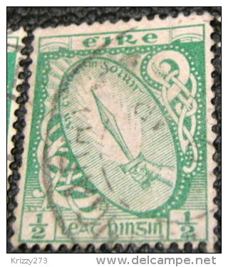 Ireland 1922 Sword Of Light 0.5p - Used - Used Stamps