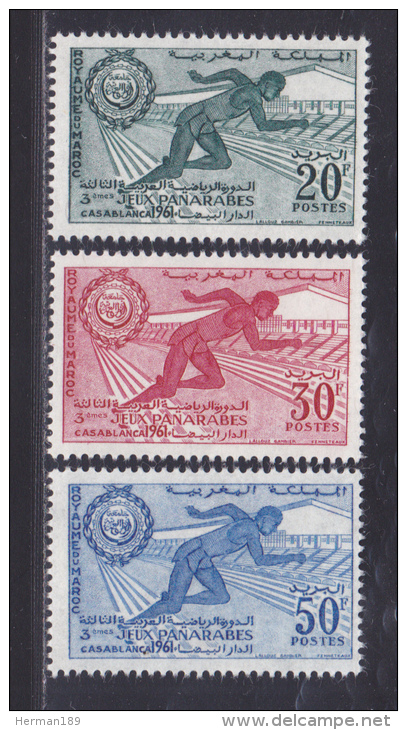 MAROC N°  421 à 423 ** MNH Neufs Sans Charnière, TB  (D986) - Maroc (1956-...)