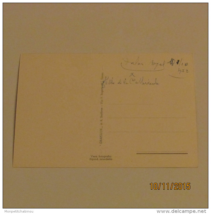 Carte Postale TURIN : PALAIS ROYAL - Palazzo Reale