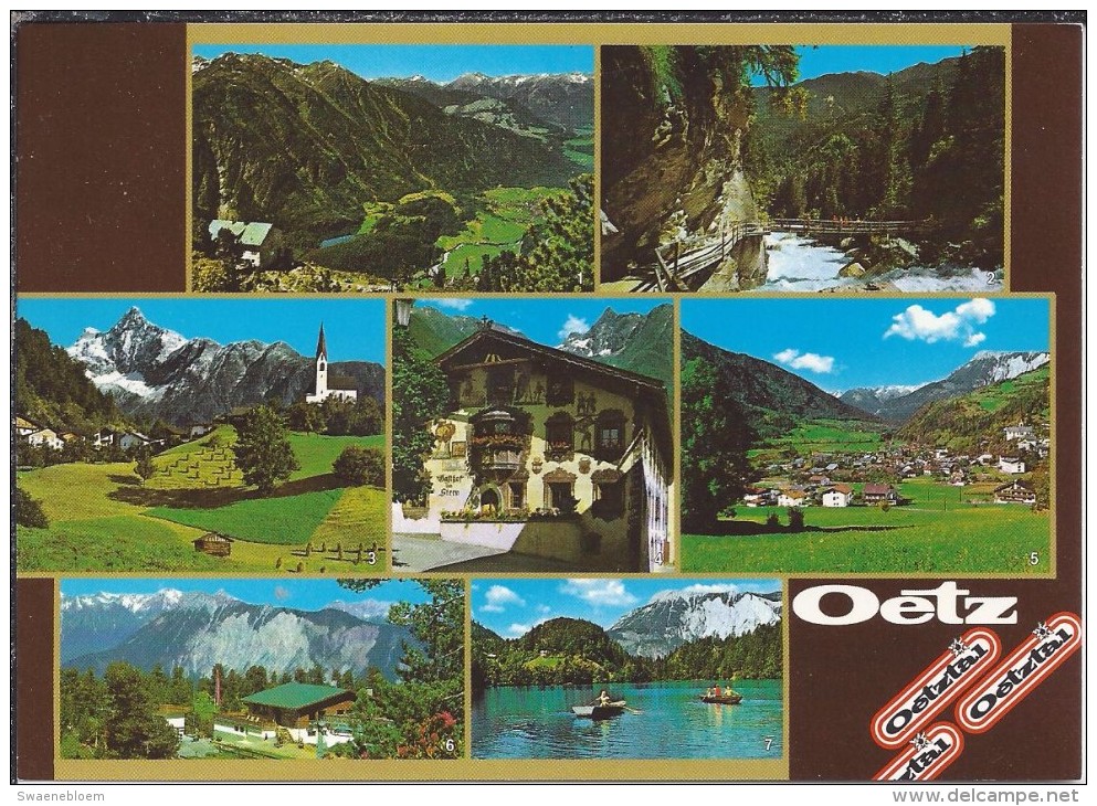 AT.- Oetz. Oetztal. Bielefelder Hütte, Wellerbrücke, Au, Gasthof Stern, Ötz, Piburger See. - Oetz