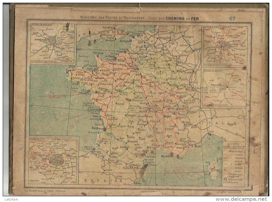 Calendrier Des Postes G-F  Des Pyrenées Orientales 66 De 1935 ( En Transatlantique ) -Pages Complètes - Grossformat : 1921-40