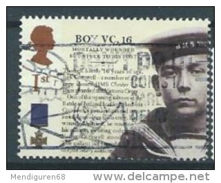 GB 2006 Victoria Cross: Jack Cornwell 1 St  SG 2660 SC 2395 MI 2441 YV 2795 - Used Stamps