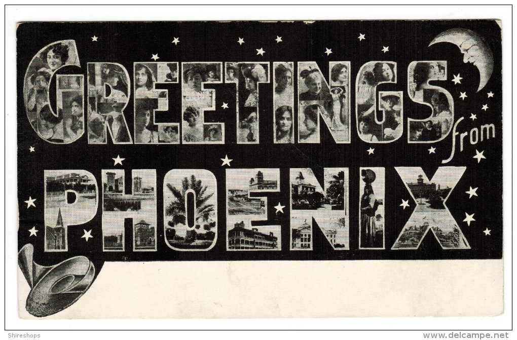 Greetings From Phoenix, Large Letter Photos - Greetings From...