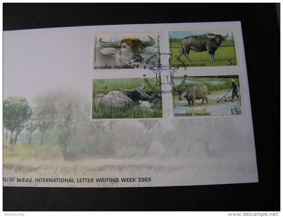 == Thailand FDC 2005     2400-2403  €  3,90 - Thailand