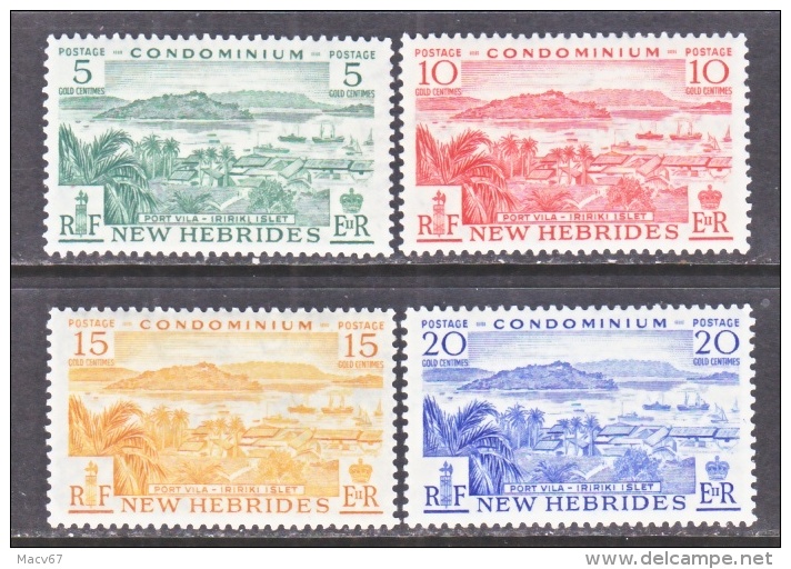 BRITISH  NEW  HEBRIDES    82-5    ** - Unused Stamps