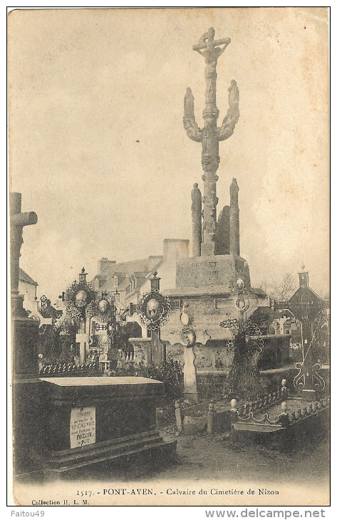 PONT AVEN  - Calvaire Du Cimetière De Nizon   36 - Pont Aven