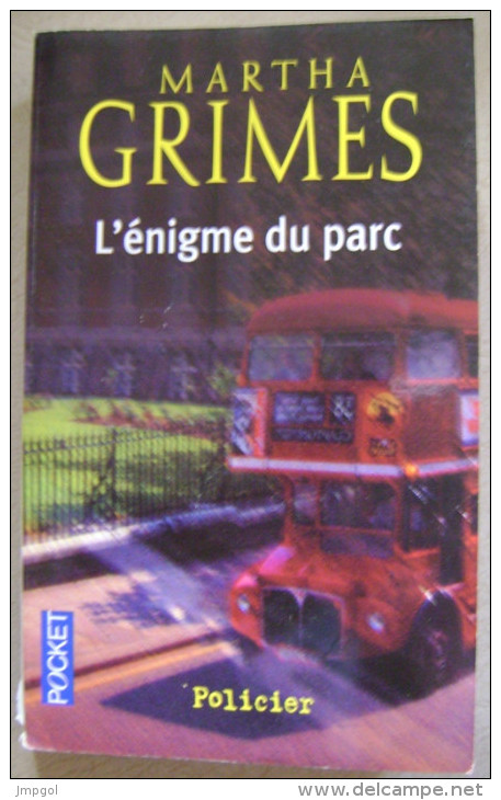 Martha GRIMES "L´Enigme Du Parc" - Presses De La Cité