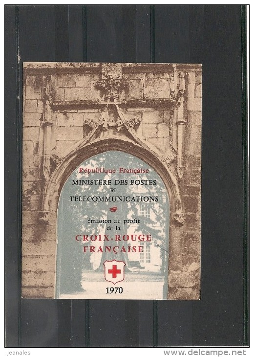 FRANCE  1970 Carnet Croix Rouge  N° Y&T :2019** - Red Cross