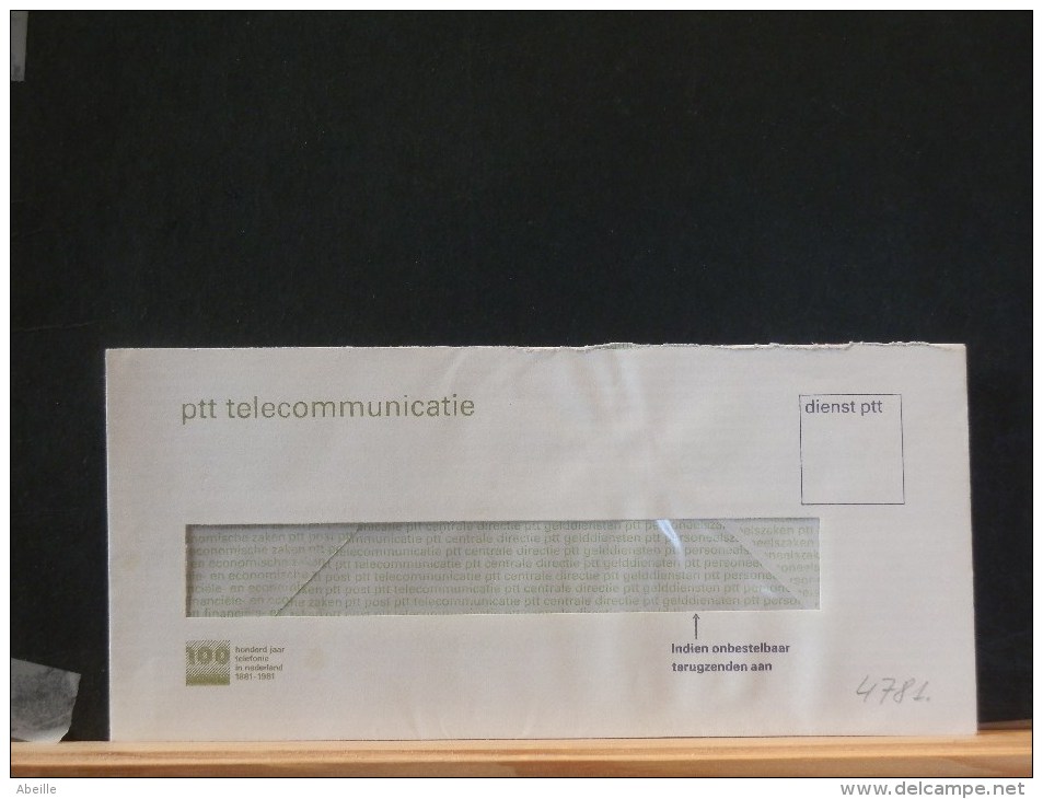 A4781     BRIEF  DIENST PTT - Lettres & Documents