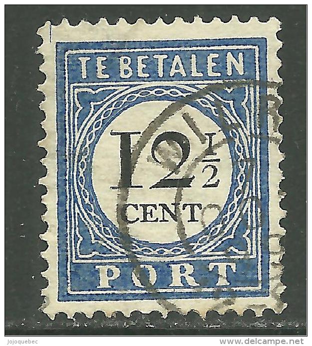 Pays-Bas Oblitérér, Coté 32 Euros, USED, TAX - Postage Due