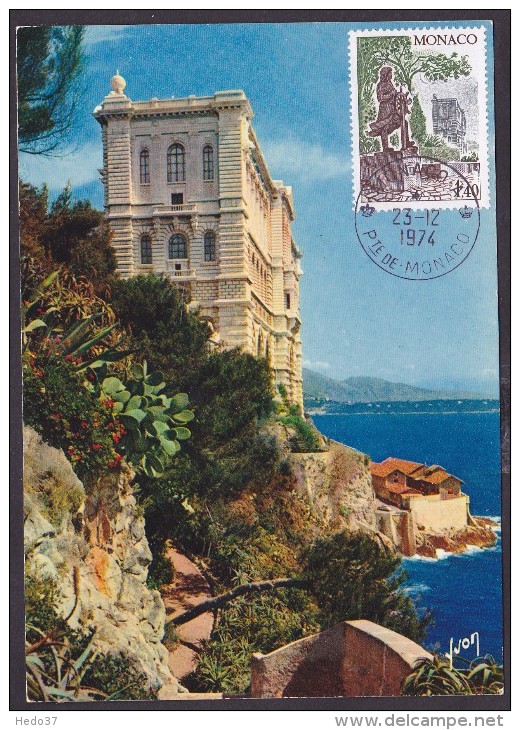 Monaco - Carte Maximum - Le Musée Océanographique - Cartes-Maximum (CM)