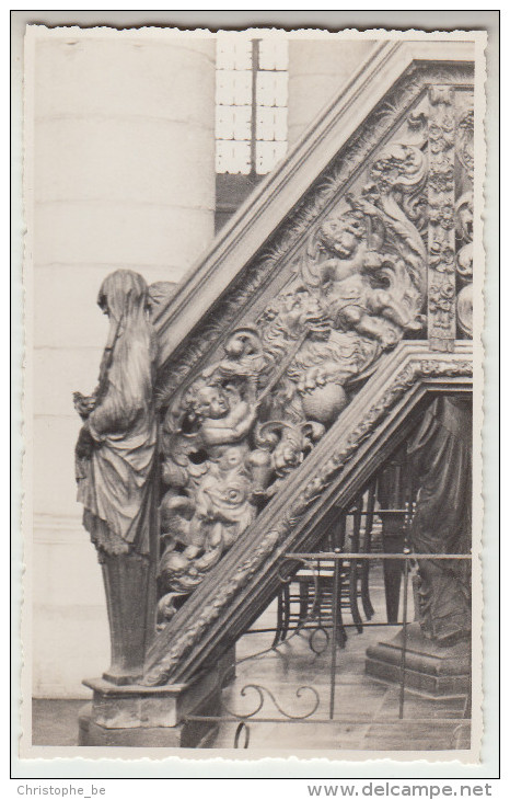 Poperinge St Bertinuskerk Fotokaart Van Kuntschatten, Op Agfa Papier. Reeks Privé Foto´s (pk22706) - Poperinge