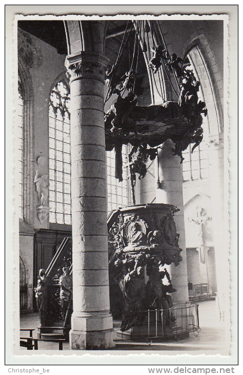 Poperinge St Bertinuskerk Fotokaart Van Kuntschatten, Op Agfa Papier. Reeks Privé Foto´s (pk22683) - Poperinge