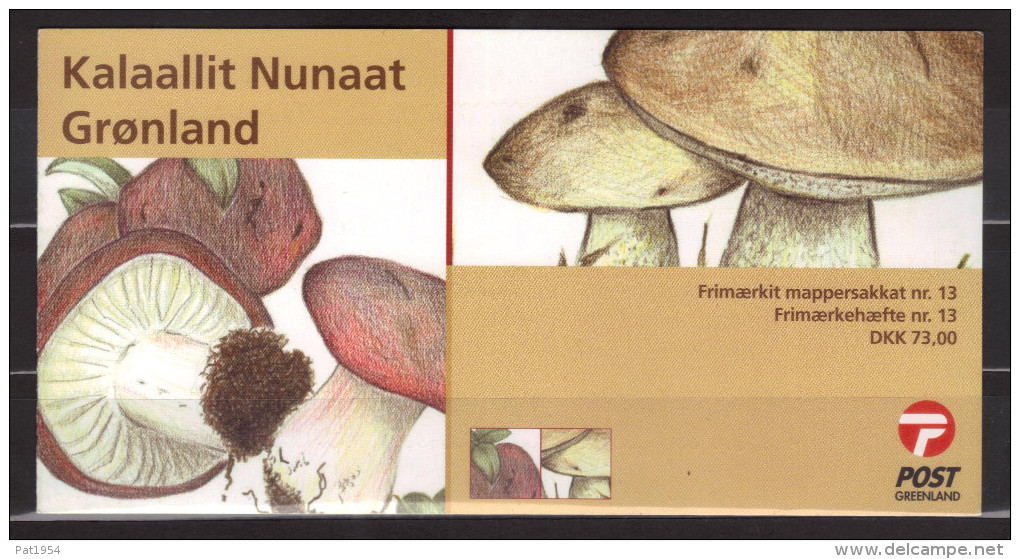 Groënland 2005, Carnet Neuf N° C413 Champignons - Booklets