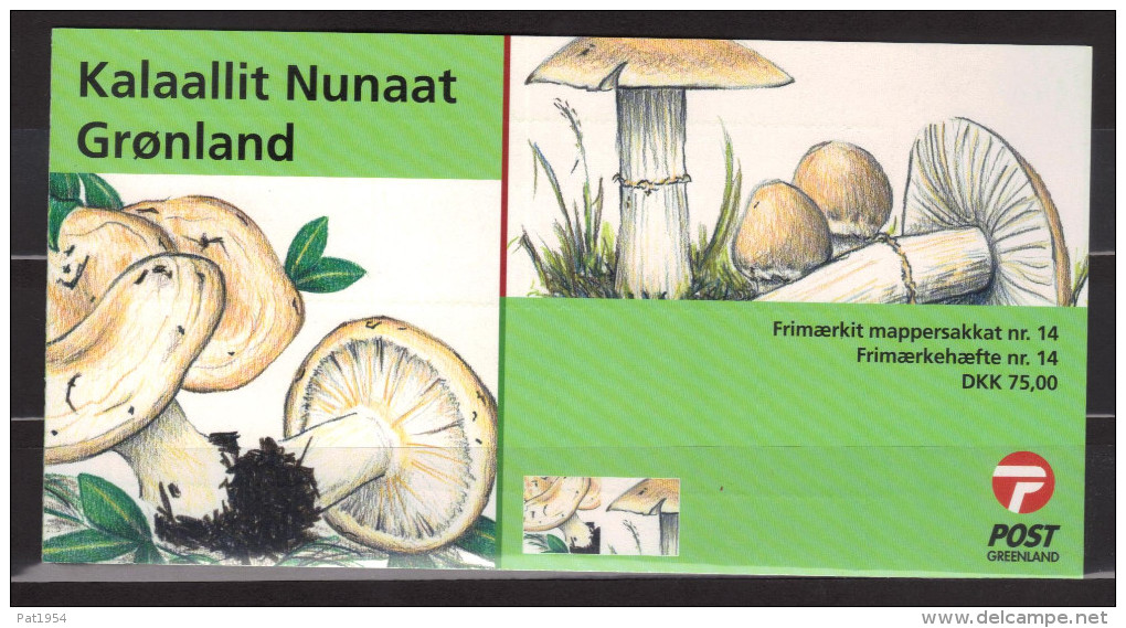 Groënland 2006, Carnet Neuf N° C446 Champignons - Carnets