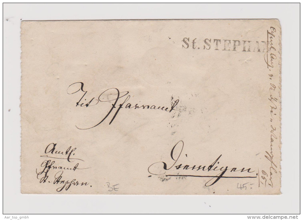 Heimat BE St.Stephan 1865-04-29 Lang-O BOM > Diemtigen - Storia Postale