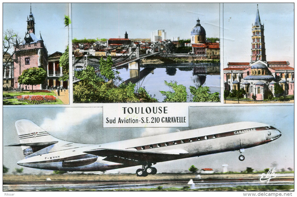 AVIATION(TOULOUSE) CARAVELLE - 1946-....: Ere Moderne