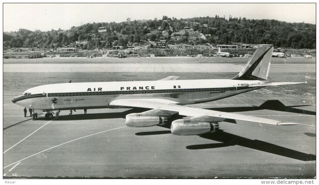 AVIATION(AIR FRANCE) BOEING 707(AIR ALGERIE) - 1946-....: Ere Moderne