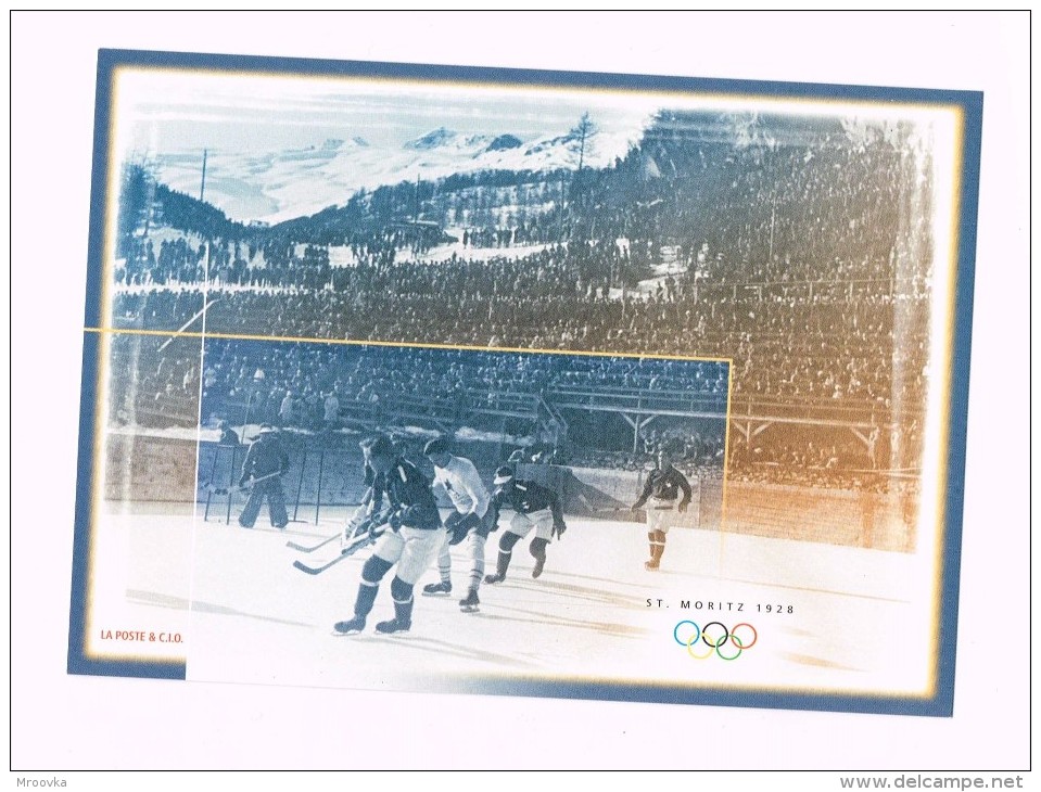 ST. Moritz 1928 /Schweizer Eishockey An Olympischen Winterspielen/Hockey Sur Glace/Hockey Sul Ghiaccio - Otros & Sin Clasificación