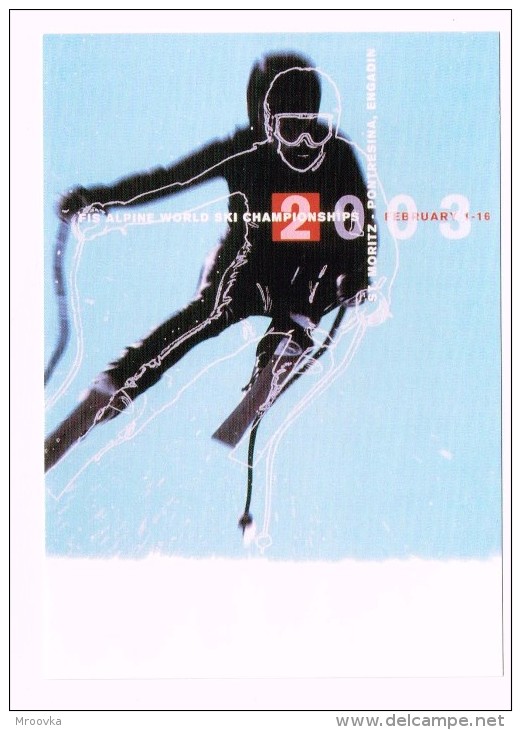 ST. Moritz 2003 /Ski-weltmeisterschaften /Championnat Du Monde De Ski/Campionati Mondiali Di Sci - Sports D'hiver