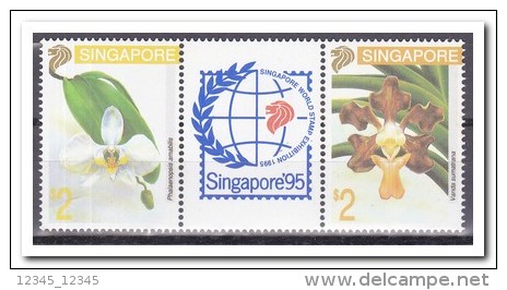 Singapore 1993, Postfris MNH, Flowers, Orchids - Singapore (1959-...)