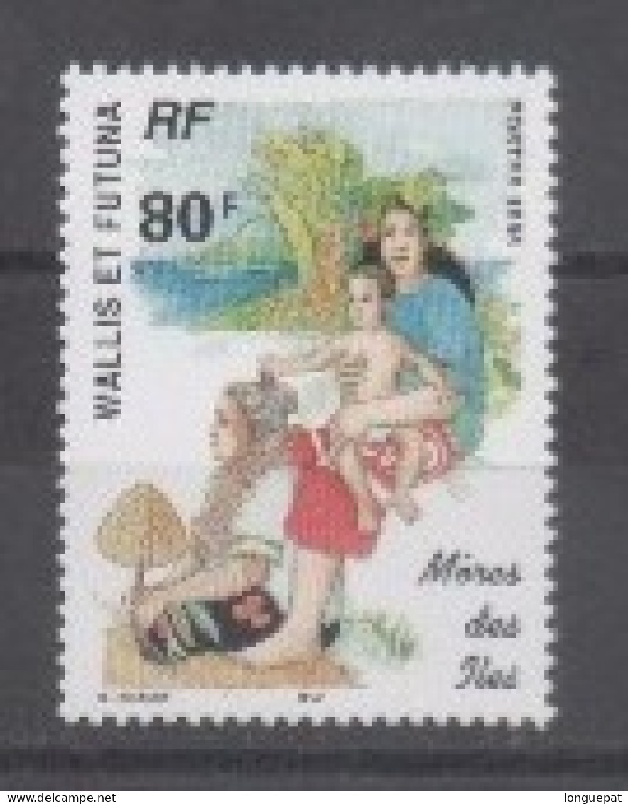 WALLIS Et FUTUNA  :  Mères Des Îles : Grad-mère Et Jeune Femme Avec Un Enfant Sur Les Genoux - Femmes - Ongebruikt