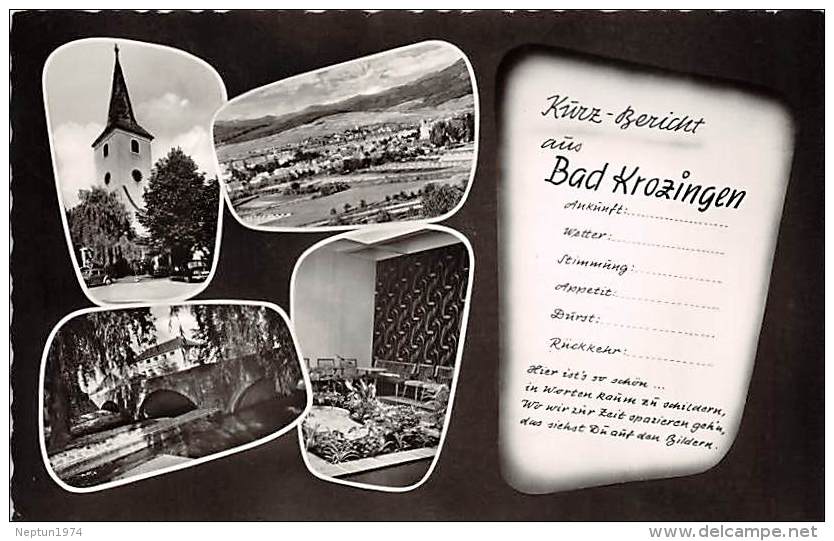 Bad Krozingen, Mehrbildkarte - Bad Krozingen