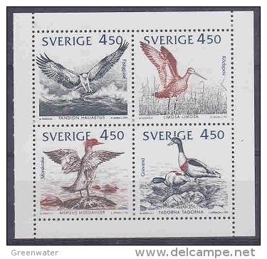 Sweden 1992 Mare Balticum / Ducks Booklet  Pane ** Mnh (26084) - 1904-50