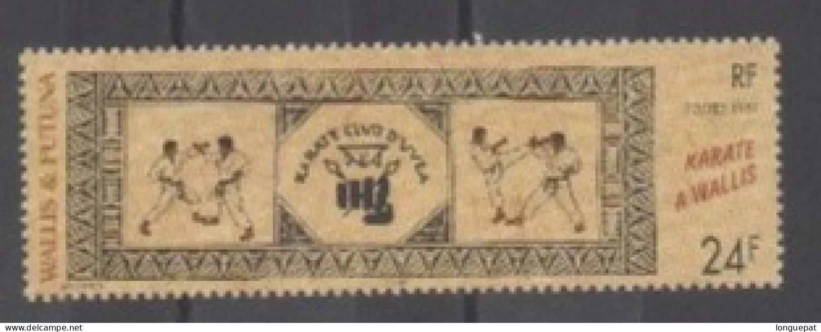 WALLIS Et FUTUNA  Sport - Karaté à Wallis : Pratiquants Et Logo Du Club D'Uvéa - Sport De Combat - - Unused Stamps