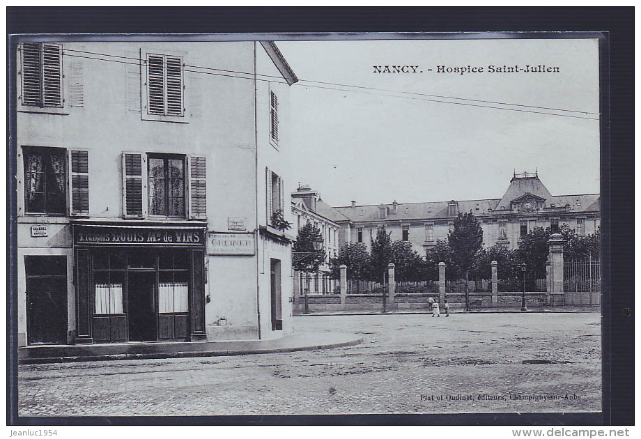 NANCY HOSPICES ET FRANCOIS LOUIS VINS - Nancy