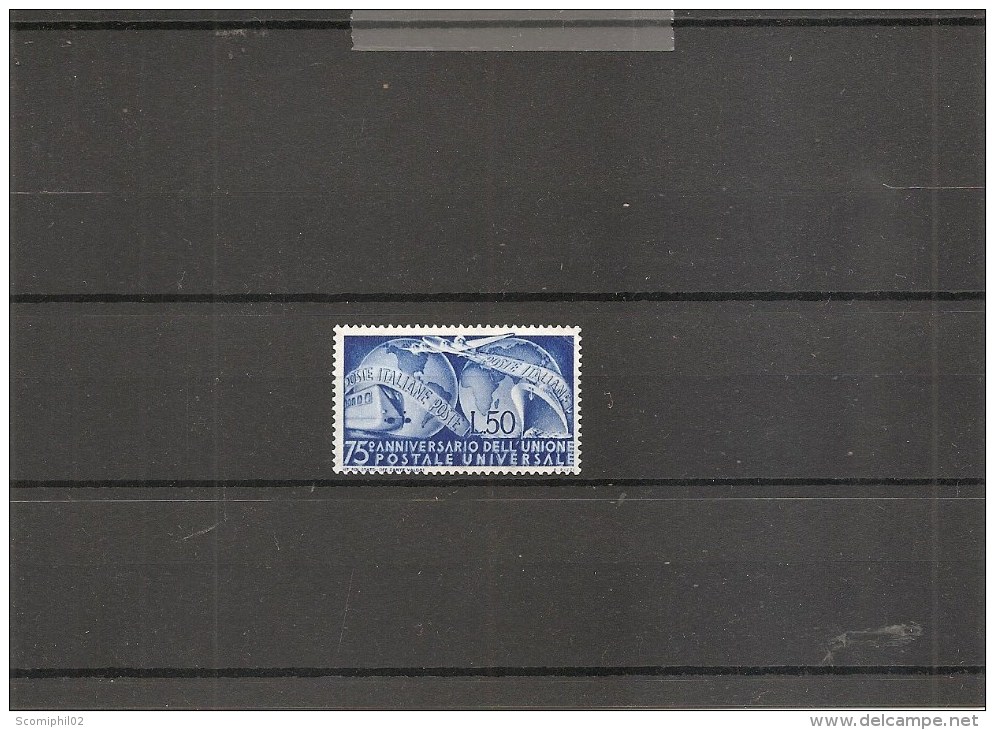 UPU -Train -Bateau ( 538 XXX -MNH- D'Italie) - U.P.U.