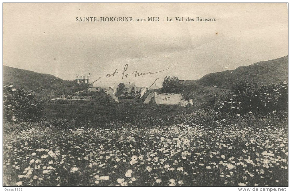 14 SAINTE HONORINE SUR MER Le Val Des Bateaux - Autres & Non Classés