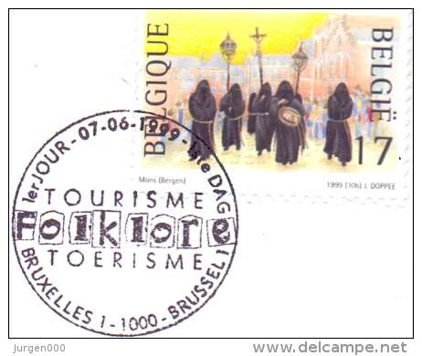 België-  De Reuzen -  FDC's - 5/6/1999  (RM9661) - Other & Unclassified