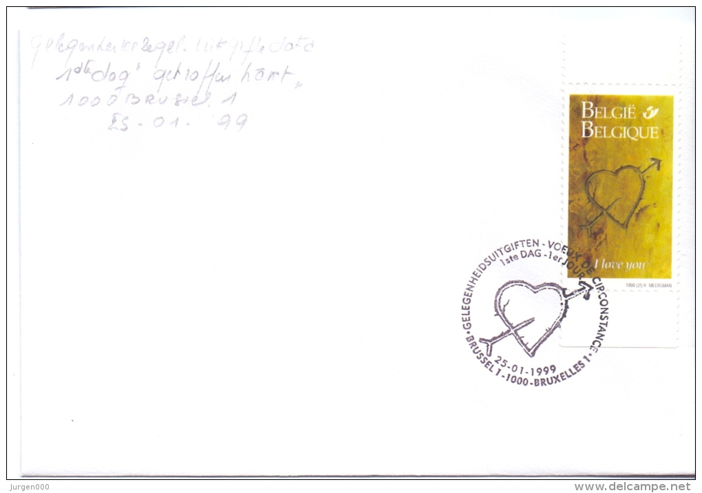 België  - Gelegenheidzegels -  FDC's - 25/1/1999  (RM9670) - Other & Unclassified